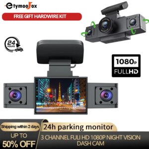 3 Channel Dash Cam Video Recorder Three Lens Car Camera with Rear View DVR 24H Parking Monitor Black Box car accessories https://bestebuys.com/shop/3-channel-dash-cam-video-recorder-three-lens-car-camera-with-rear-view-dvr-24h-parking-monitor-black-box-car-accessories/ BestEbuys - The Best Daily Online Deals