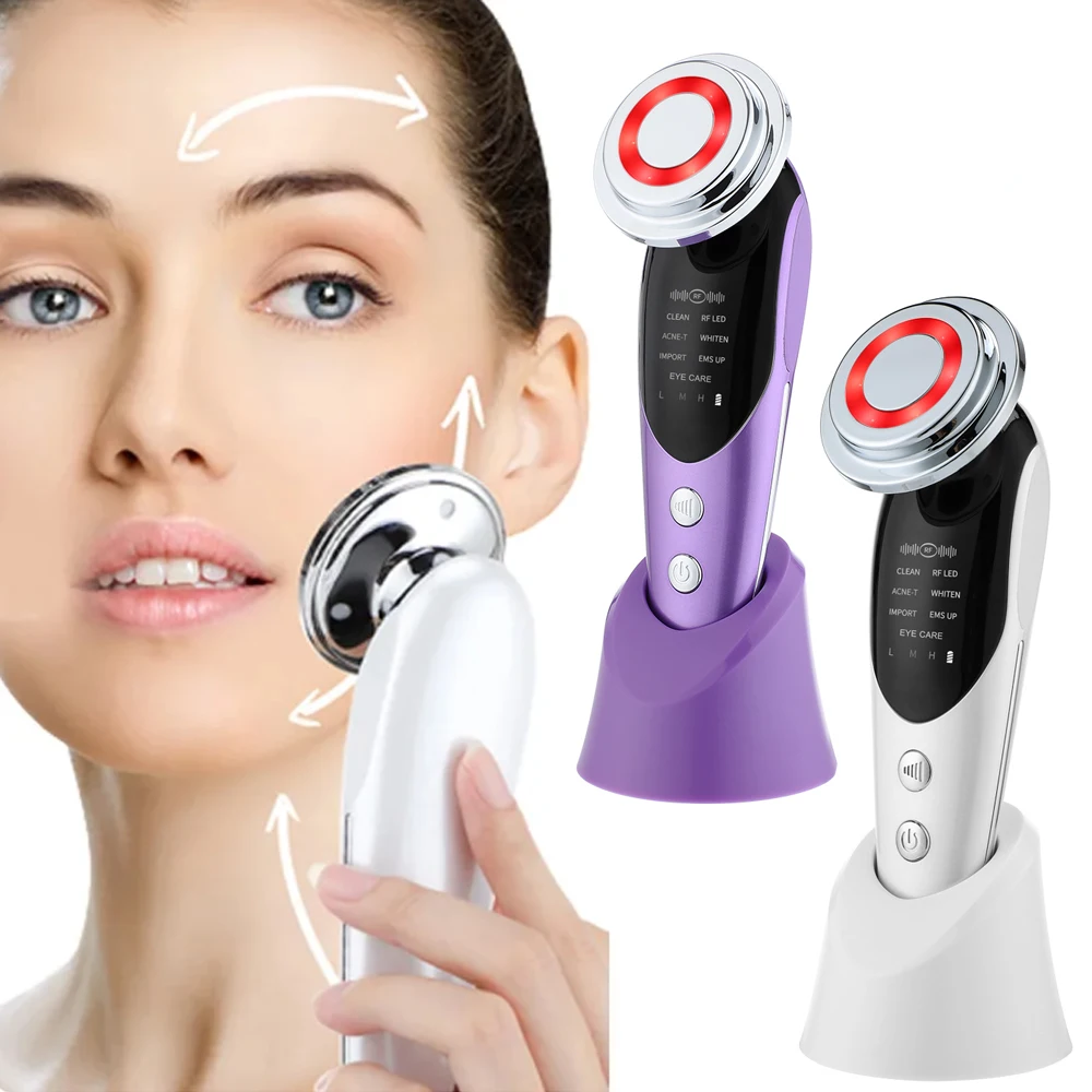 7 in 1 Face Lifting Device EMS RF Microcurrent Skin Rejuvenation Facial Massager Light Therapy Anti Aging Wrinkle Beauty tool https://bestebuys.com/shop/7-in-1-face-lifting-device-ems-rf-microcurrent-skin-rejuvenation-facial-massager-light-therapy-anti-aging-wrinkle-beauty-tool/ BestEbuys - The Best Online Deals