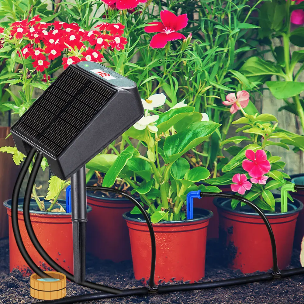 Garden Mini Solar Timer Watering System Solar Powered Automatic Irrigation Kit for Balcony Potted Plants Drip Equipment Fittings https://bestebuys.com/shop/garden-mini-solar-timer-watering-system-solar-powered-automatic-irrigation-kit-for-balcony-potted-plants-drip-equipment-fittings/ BestEbuys - The Best Online Deals