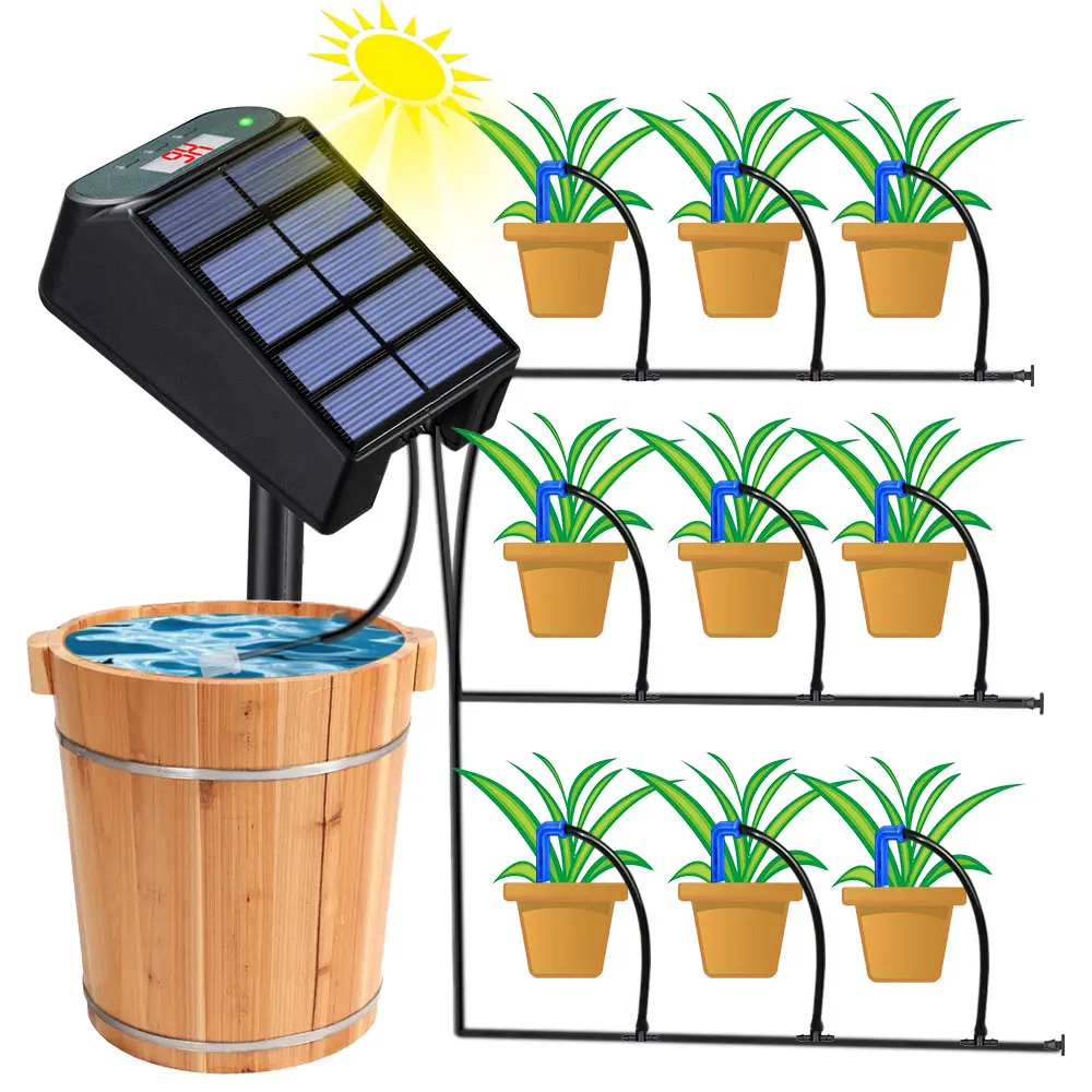 Garden Mini Solar Timer Watering System Solar Powered Automatic Irrigation Kit for Balcony Potted Plants Drip Equipment Fittings https://bestebuys.com/shop/garden-mini-solar-timer-watering-system-solar-powered-automatic-irrigation-kit-for-balcony-potted-plants-drip-equipment-fittings/ BestEbuys - The Best Online Deals