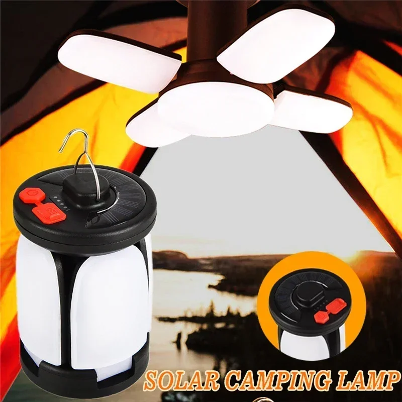 High Power Solar LED Camping Lantern Rechargeable 4500mAh 1000LM Emergency Power Bank Foldable 6 Light Modes for Camping Fishing https://bestebuys.com/shop/high-power-solar-led-camping-lantern-rechargeable-4500mah-1000lm-emergency-power-bank-foldable-6-light-modes-for-camping-fishing/ BestEbuys - The Best Online Deals