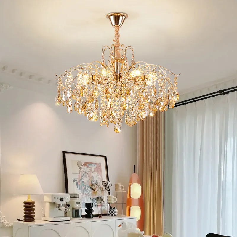 Modern Luxury Crystal LED Lights Ceiling Chandelier For Living Room Bedroom Ceiling pendant lamp Home Decoration AC85-260V https://bestebuys.com/shop/modern-luxury-crystal-led-lights-ceiling-chandelier-for-living-room-bedroom-ceiling-pendant-lamp-home-decoration-ac85-260v/ BestEbuys - The Best Online Deals