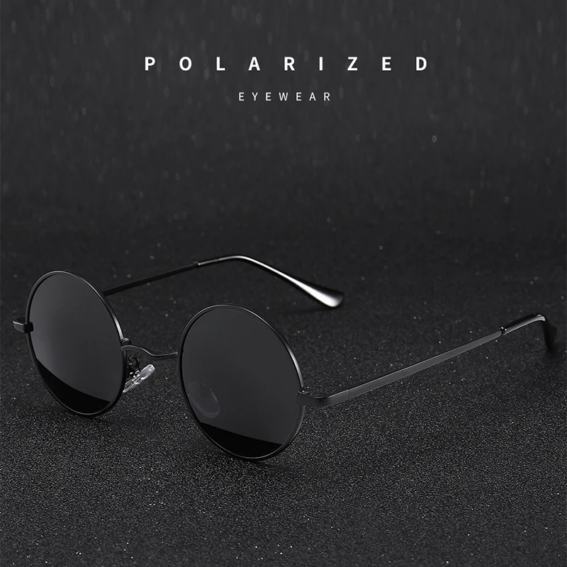 Retro Vintage Round Polarized Sunglasses Men Brand Designer Sun Glasses Women Alloy Metal Frame Black Lens Eyewear Driving UV400 https://bestebuys.com/shop/retro-vintage-round-polarized-sunglasses-men-brand-designer-sun-glasses-women-alloy-metal-frame-black-lens-eyewear-driving-uv400/ BestEbuys - The Best Online Deals