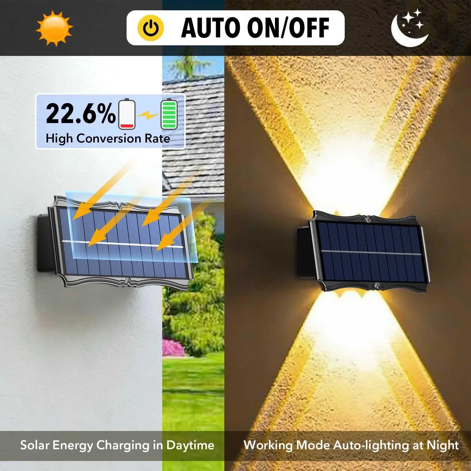 Solar Wall Lamp Outdoor Warm Light Waterproof Up And Down Luminous Lighting Balcony Yard Garden Decoration Lights Exterior Wall https://bestebuys.com/shop/solar-wall-lamp-outdoor-warm-light-waterproof-up-and-down-luminous-lighting-balcony-yard-garden-decoration-lights-exterior-wall/ BestEbuys - The Best Online Deals