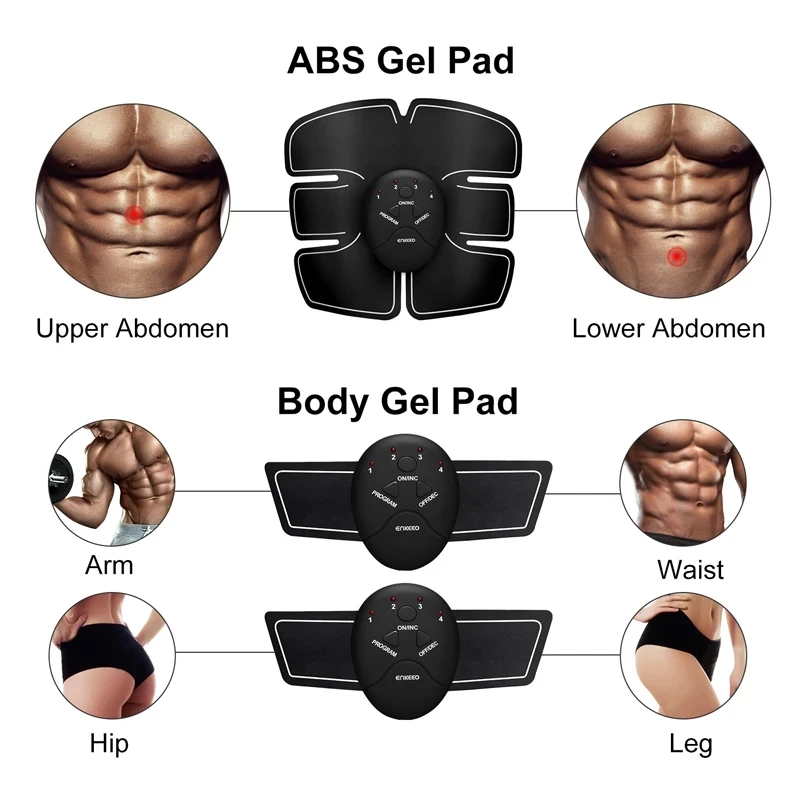 Wireless EMS Muscle Stimulator ABS Abdominal Muscle Trainer Toner Body Fitness Hip Trainer Shaping Patch Sliming Trainer Unisex https://bestebuys.com/shop/wireless-ems-muscle-stimulator-abs-abdominal-muscle-trainer-toner-body-fitness-hip-trainer-shaping-patch-sliming-trainer-unisex/ BestEbuys - The Best Online Deals