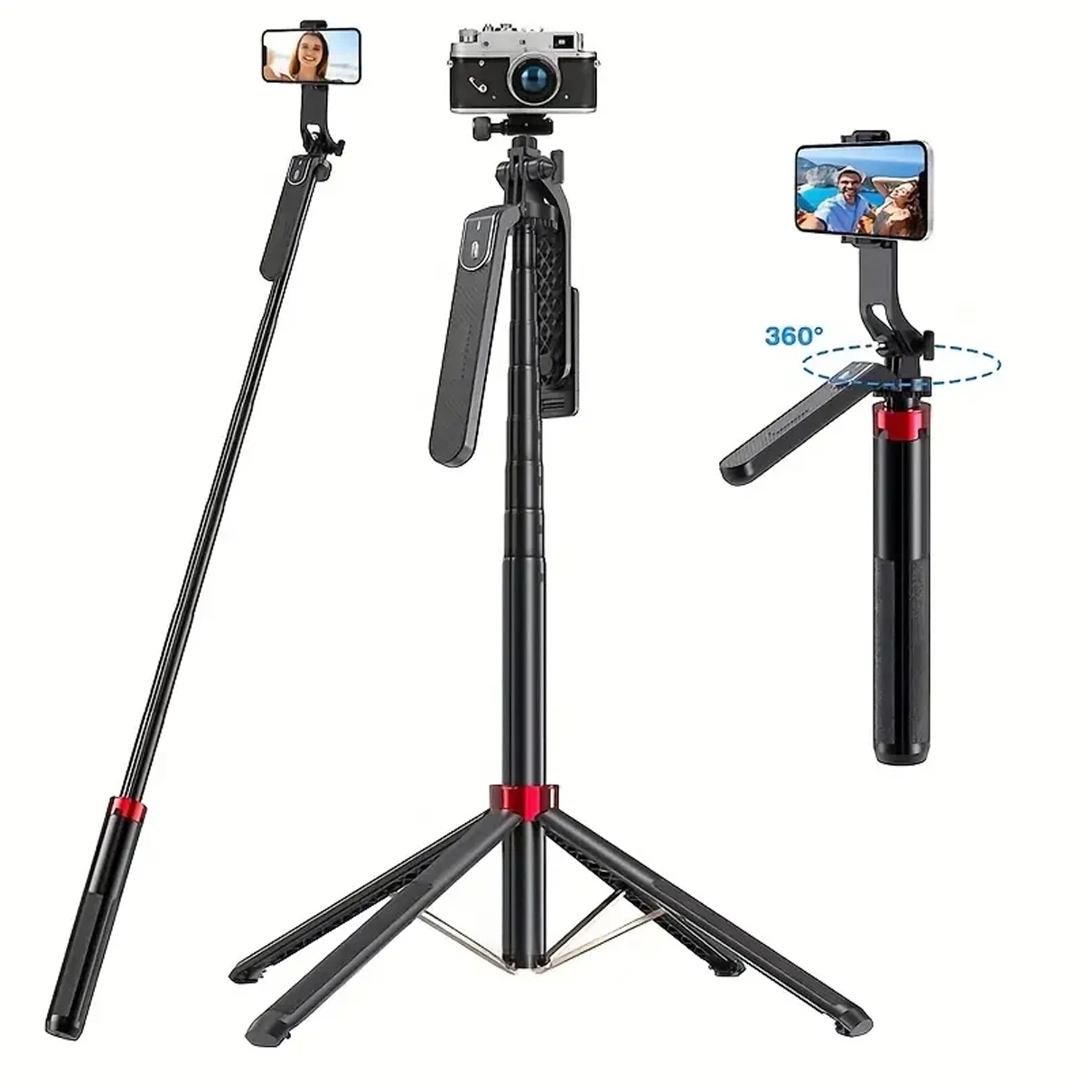 Portable camera tripod with wireless remote control and 360 ° rotation for video recording, video recording, and live streaming BestEbuys - The Best Daily Online Deals https://bestebuys.com/shop/portable-camera-tripod-with-wireless-remote-control-and-360-rotation-for-video-recording-video-recording-and-live-streaming/