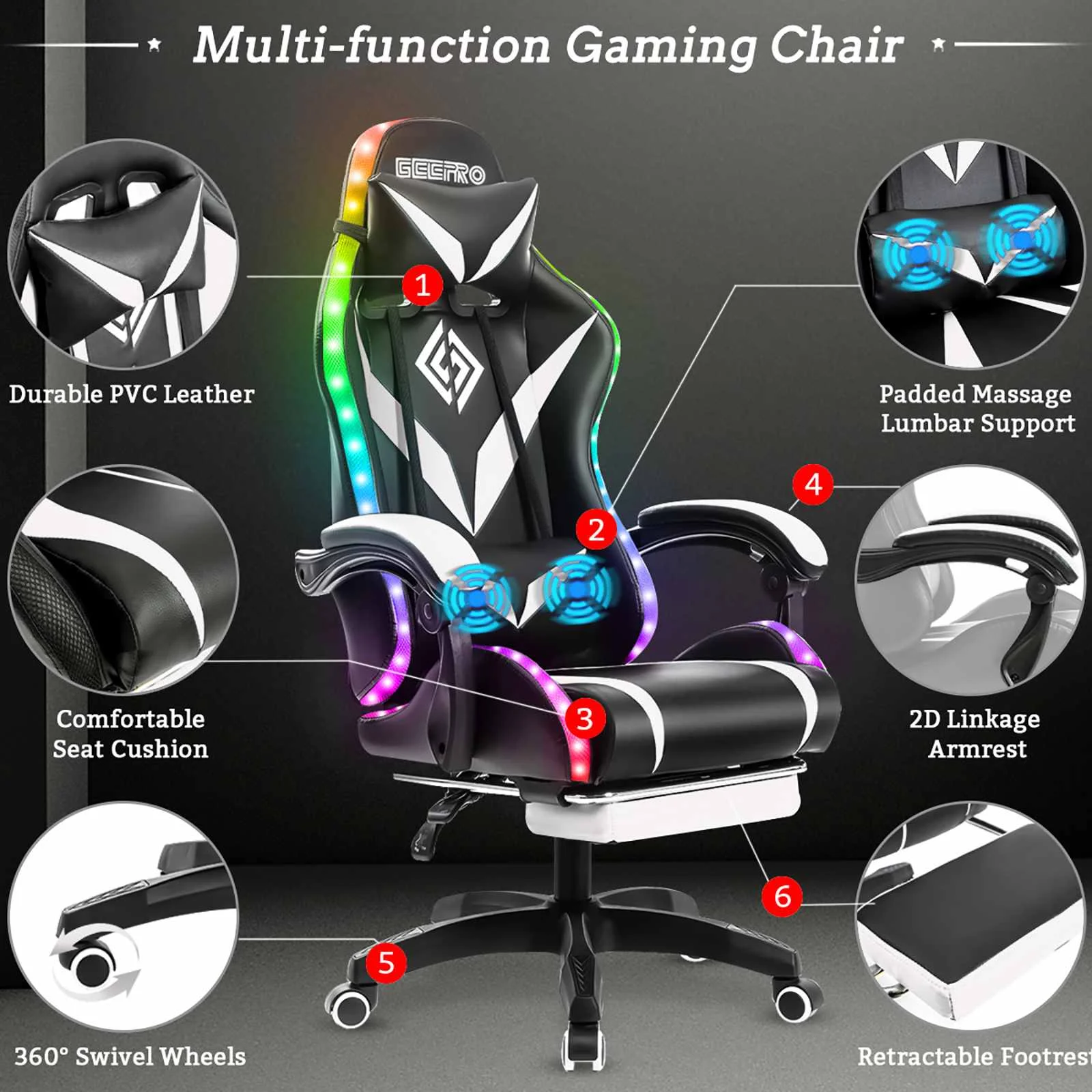 135 Degrees Gaming Chair RGB Light Office Chair Bluetooth Speaker Gamer Computer Chair Ergonomic Swivel 2 Point Massage Recliner BestEbuys - The Best Daily Online Deals https://bestebuys.com/shop/135-degrees-gaming-chair-rgb-light-office-chair-bluetooth-speaker-gamer-computer-chair-ergonomic-swivel-2-point-massage-recliner/ 135 Degrees Gaming Chair RGB Light Office Chair Bluetooth Speaker Gamer Computer Chair Ergonomic Swivel 2 Point Massage Recliner BestEbuys - The Best Daily Online Deals https://bestebuys.com/shop/135-degrees-gaming-chair-rgb-light-office-chair-bluetooth-speaker-gamer-computer-chair-ergonomic-swivel-2-point-massage-recliner/