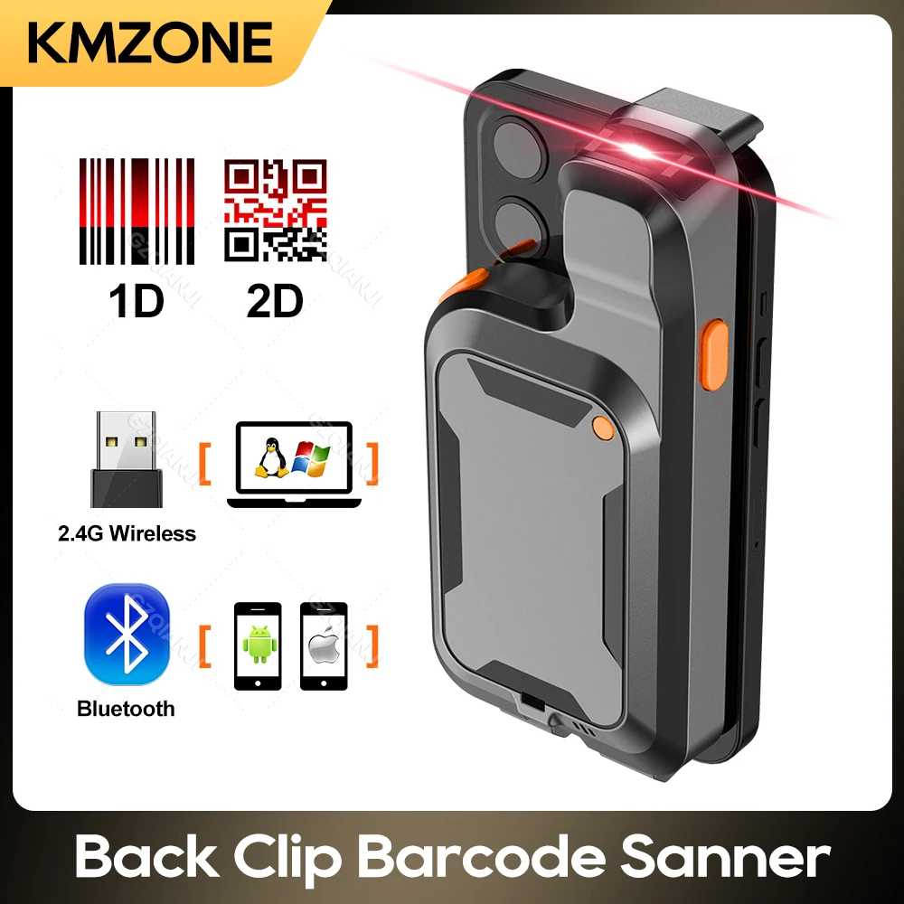 2D Back Clip Bluetooth Barcode Scanner Phone Work Portable Barcode Reader Data Matrix 1D QR Scanner for Android iOS System Scan BestEbuys - The Best Daily Online Deals https://bestebuys.com/shop/2d-back-clip-bluetooth-barcode-scanner-phone-work-portable-barcode-reader-data-matrix-1d-qr-scanner-for-android-ios-system-scan/
