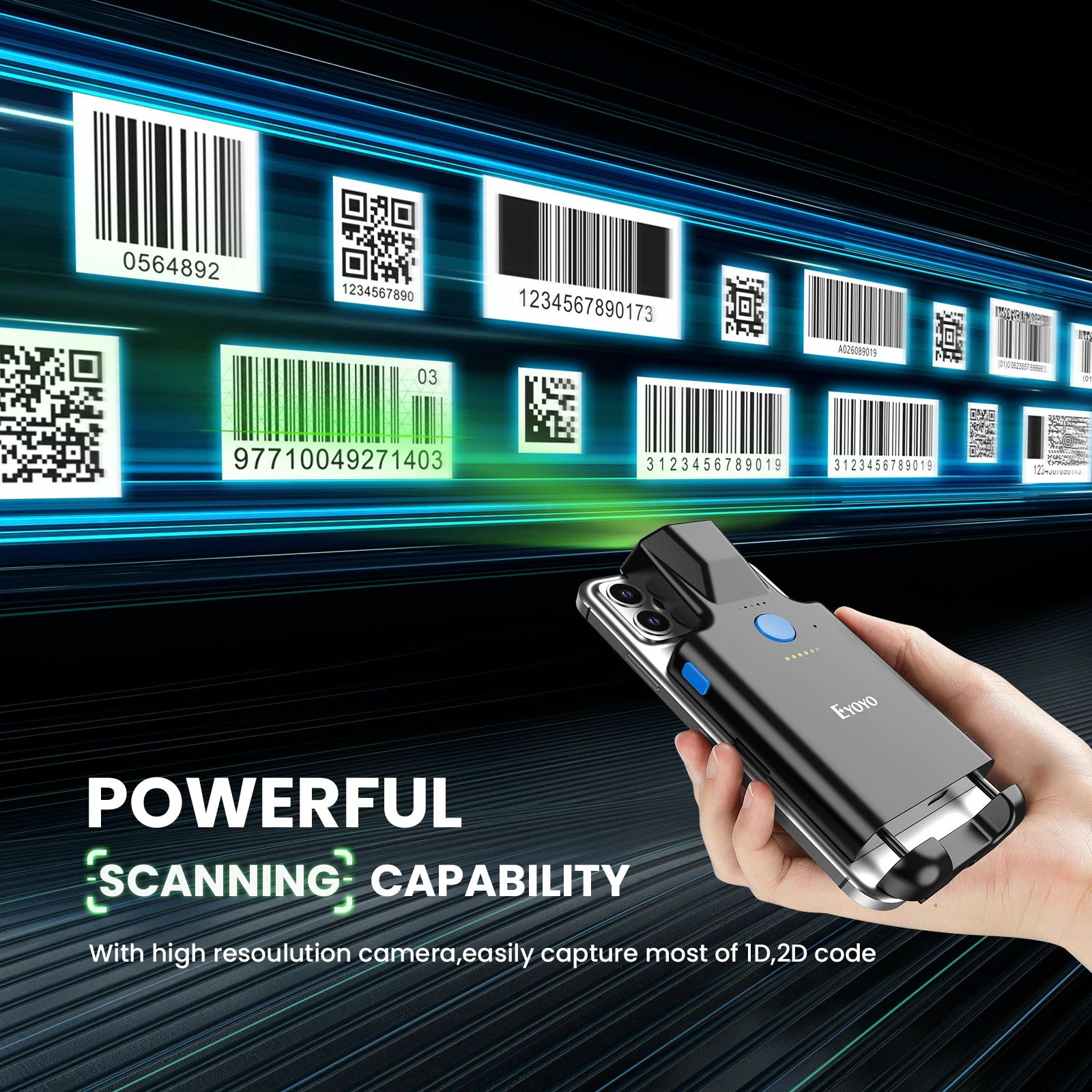 Eyoyo Portable 1D/2D Back Clip Bluetooth Barcode Reader Works With Phone,QR Image Maxicode PDF417 Screen Scanner 1600mAh Battery BestEbuys - The Best Daily Online Deals https://bestebuys.com/shop/eyoyo-portable-1d-2d-back-clip-bluetooth-barcode-reader-works-with-phoneqr-image-maxicode-pdf417-screen-scanner-1600mah-battery/