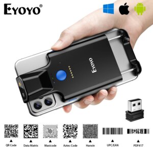 Eyoyo Portable 1D/2D Back Clip Bluetooth Barcode Reader Works With Phone,QR Image Maxicode PDF417 Screen Scanner 1600mAh Battery BestEbuys - The Best Daily Online Deals https://bestebuys.com/shop/eyoyo-portable-1d-2d-back-clip-bluetooth-barcode-reader-works-with-phoneqr-image-maxicode-pdf417-screen-scanner-1600mah-battery/