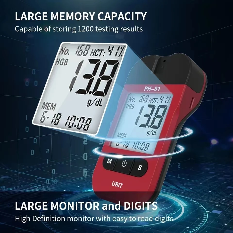 Hemoglobin Analysis Tester Meter Home Hb Analyzer Anemia Tester Strip Heme Test With 50 Test Paper Home Medical Instrument BestEbuys - The Best Daily Online Deals https://bestebuys.com/shop/hemoglobin-analysis-tester-meter-home-hb-analyzer-anemia-tester-strip-heme-test-with-50-test-paper-home-medical-instrument/