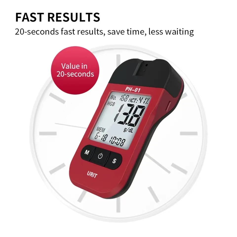 Hemoglobin Analysis Tester Meter Home Hb Analyzer Anemia Tester Strip Heme Test With 50 Test Paper Home Medical Instrument BestEbuys - The Best Daily Online Deals https://bestebuys.com/shop/hemoglobin-analysis-tester-meter-home-hb-analyzer-anemia-tester-strip-heme-test-with-50-test-paper-home-medical-instrument/