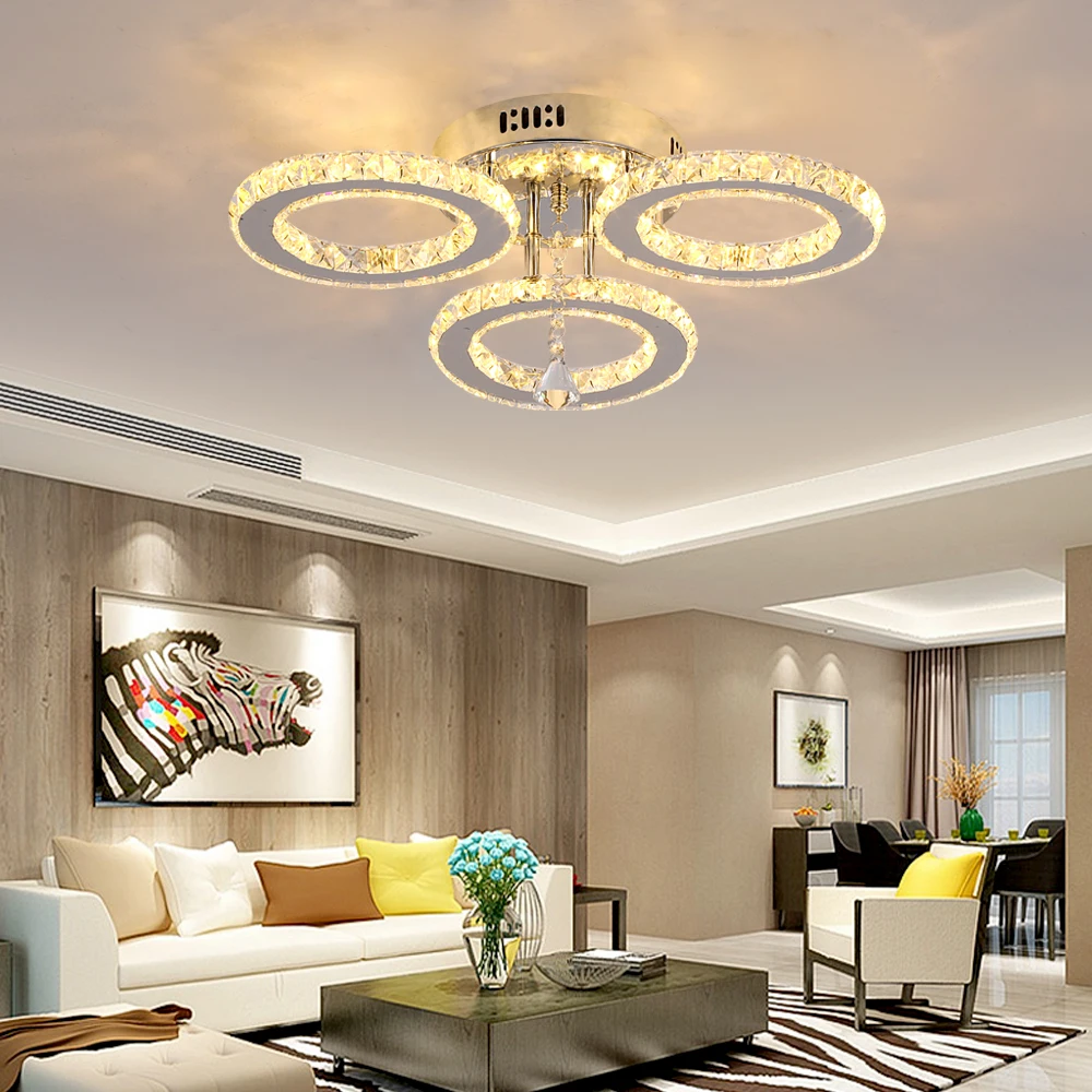 Modern K9 Crystal Led Rings Ceiling Lamp Chandelier Pendant Light Dimmable Luminaire Bedroom Living Dining Room Decor Fixture BestEbuys - The Best Daily Online Deals https://bestebuys.com/shop/modern-k9-crystal-led-rings-ceiling-lamp-chandelier-pendant-light-dimmable-luminaire-bedroom-living-dining-room-decor-fixture/