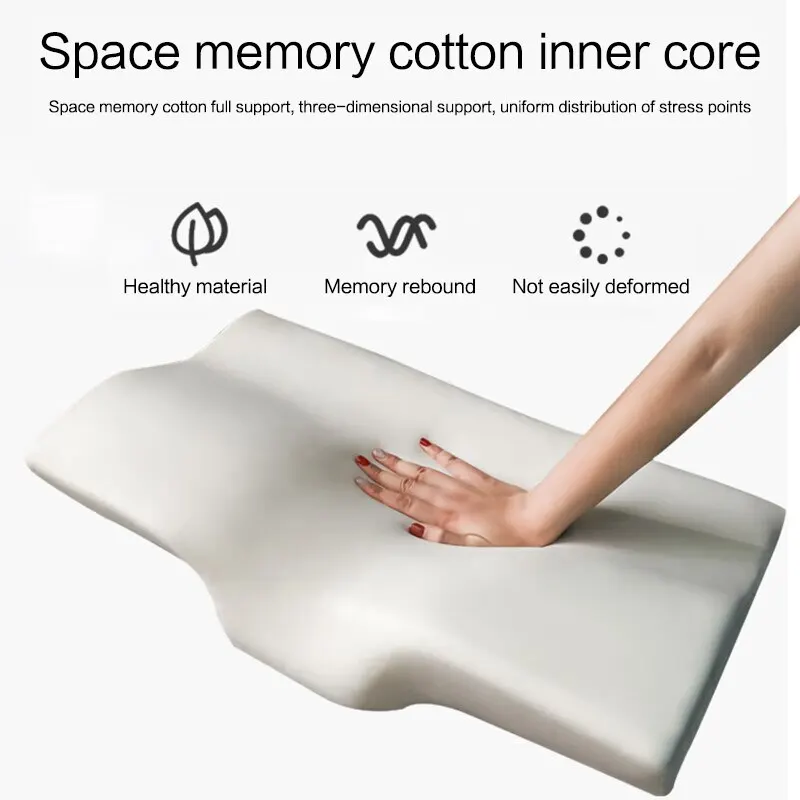 Neck Pillow Slow Rebound Memory Cotton Pillow Cervical Partition Memory Pillow for Anti-snoring BestEbuys - The Best Daily Online Deals https://bestebuys.com/shop/neck-pillow-slow-rebound-memory-cotton-pillow-cervical-partition-memory-pillow-for-anti-snoring/