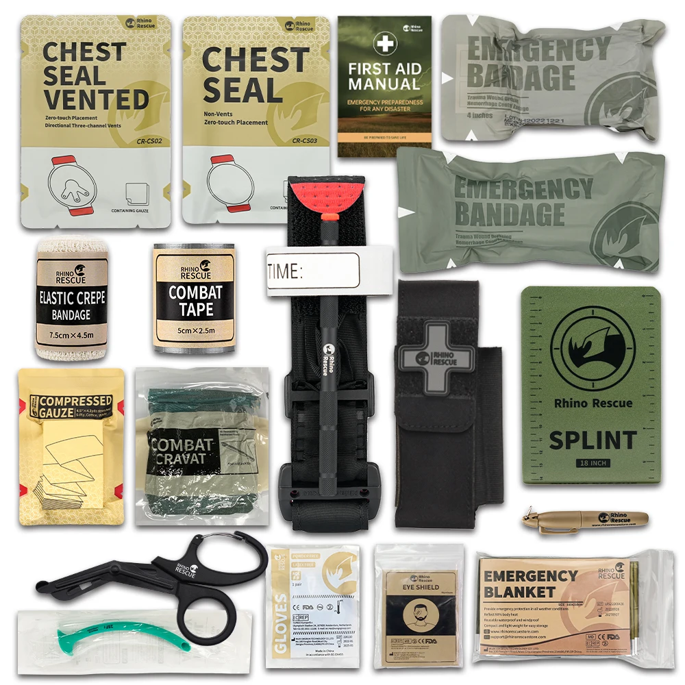 Rhino Rescue Trauma Kit,Combat Survival Gear Medical Kit,Tactical for Emergency First Aid, IFAK Refill Supplies BestEbuys - The Best Daily Online Deals https://bestebuys.com/shop/rhino-rescue-trauma-kitcombat-survival-gear-medical-kittactical-for-emergency-first-aid-ifak-refill-supplies/