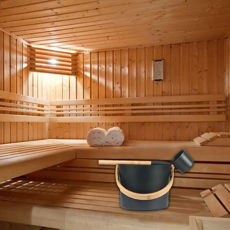 Sauna Bucket Hotel Portable Tool Luxurious Sauna Bucket Long Handle Spoon Bathroom Practical For Shower Bath Accessories BestEbuys - The Best Daily Online Deals https://bestebuys.com/shop/sauna-bucket-hotel-portable-tool-luxurious-sauna-bucket-long-handle-spoon-bathroom-practical-for-shower-bath-accessories/