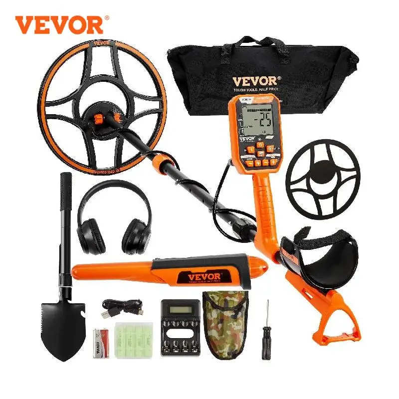 VEVOR Professional Rechargeable Metal Detector 12″ IP68 Waterproof Coil 39-50 in Adjustable with LCD 7Modes for Treasure Hunting BestEbuys - The Best Daily Online Deals https://bestebuys.com/shop/vevor-professional-rechargeable-metal-detector-12-ip68-waterproof-coil-39-50-in-adjustable-with-lcd-7modes-for-treasure-hunting/
