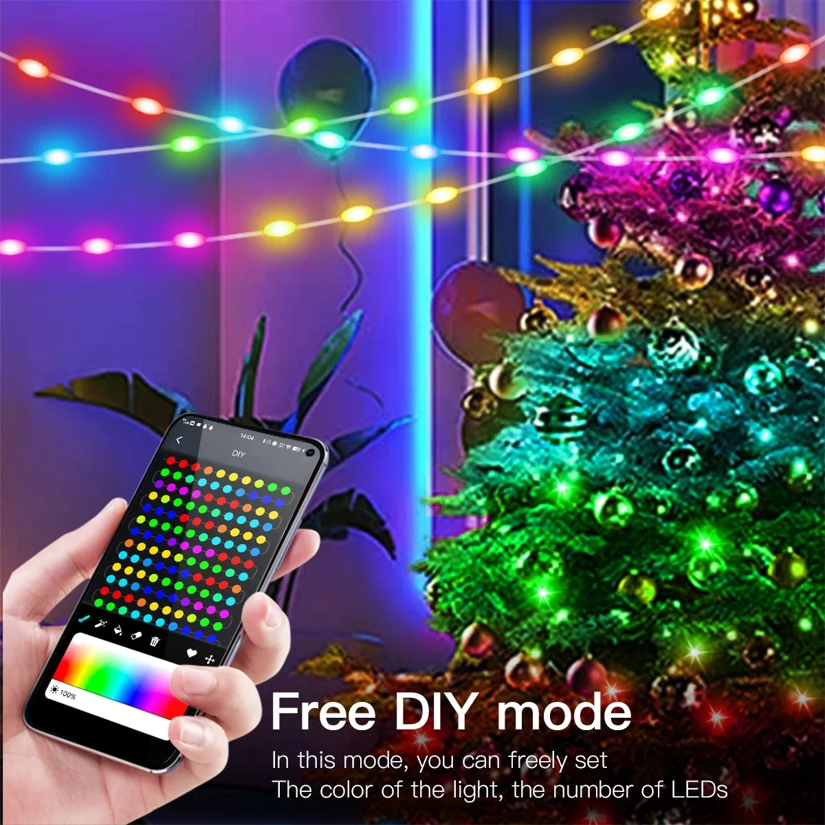 20M RGBIC USB 5V LED Sting Light Bluetooth Music APP WS2812 Programmable DIY Fairy Lights Birthday Party Garland Christmas Decor BestEbuys - The Best Daily Online Deals https://bestebuys.com/shop/20m-rgbic-usb-5v-led-sting-light-bluetooth-music-app-ws2812-programmable-diy-fairy-lights-birthday-party-garland-christmas-decor/
