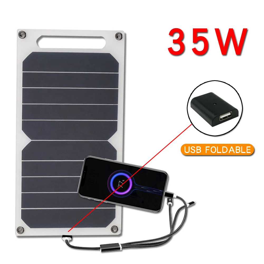35W Solar Panel With USB Waterproof Outdoor Hiking And Camping Portable Battery Mobile Phone Charging Bank Charging Panel 6.8V BestEbuys - The Best Daily Online Deals https://bestebuys.com/shop/35w-solar-panel-with-usb-waterproof-outdoor-hiking-and-camping-portable-battery-mobile-phone-charging-bank-charging-panel-6-8v/