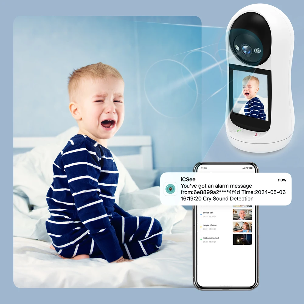 BESDER 3MP PTZ Wifi Camera Video Call with 2.8 Inch IPS Screen Baby Cry Sound Detection Security IP Camera Baby Monitor iCSee BestEbuys - The Best Daily Online Deals https://bestebuys.com/shop/besder-3mp-ptz-wifi-camera-video-call-with-2-8-inch-ips-screen-baby-cry-sound-detection-security-ip-camera-baby-monitor-icsee/