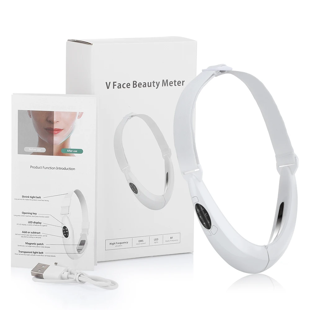 Chin V-Line Up Lift Belt Machine LED Photon Therapy Face Lifting Slimming Vibration Massager Double Chin Facial Massager BestEbuys - The Best Daily Online Deals https://bestebuys.com/shop/chin-v-line-up-lift-belt-machine-led-photon-therapy-face-lifting-slimming-vibration-massager-double-chin-facial-massager/