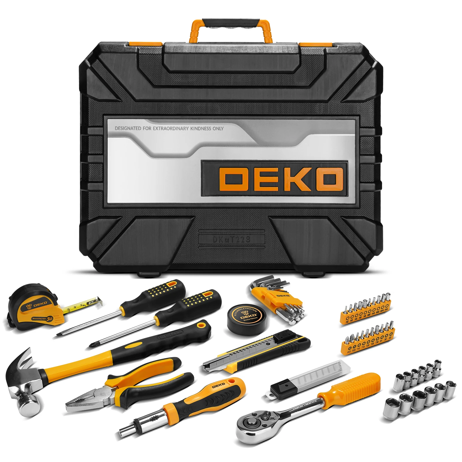 DEKO 228Pcs Socket Wrench Auto Repair Tool Combination Package Mixed Tool Set Hand Tool Kit with Plastic Toolbox Storage Case BestEbuys - The Best Daily Online Deals https://bestebuys.com/shop/deko-228pcs-socket-wrench-auto-repair-tool-combination-package-mixed-tool-set-hand-tool-kit-with-plastic-toolbox-storage-case/