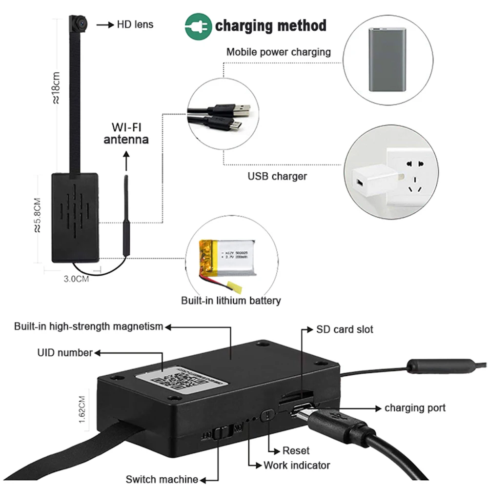 HD 1080P WiFi IP Mini Camera Video Recorder Real-time Home security Micro Camcorder DIY 4K Module Motion remote contro Hidden TF BestEbuys - The Best Daily Online Deals https://bestebuys.com/shop/hd-1080p-wifi-ip-mini-camera-video-recorder-real-time-home-security-micro-camcorder-diy-4k-module-motion-remote-contro-hidden-tf/