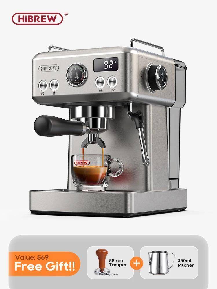 HiBREW 20Bar Semi Automatic Espresso Coffee Machine Temperature Adjustable 58mm Portafilter Cold/Hot Coffee Maker Metal CaseH10A BestEbuys - The Best Daily Online Deals https://bestebuys.com/shop/hibrew-20bar-semi-automatic-espresso-coffee-machine-temperature-adjustable-58mm-portafilter-cold-hot-coffee-maker-metal-caseh10a/