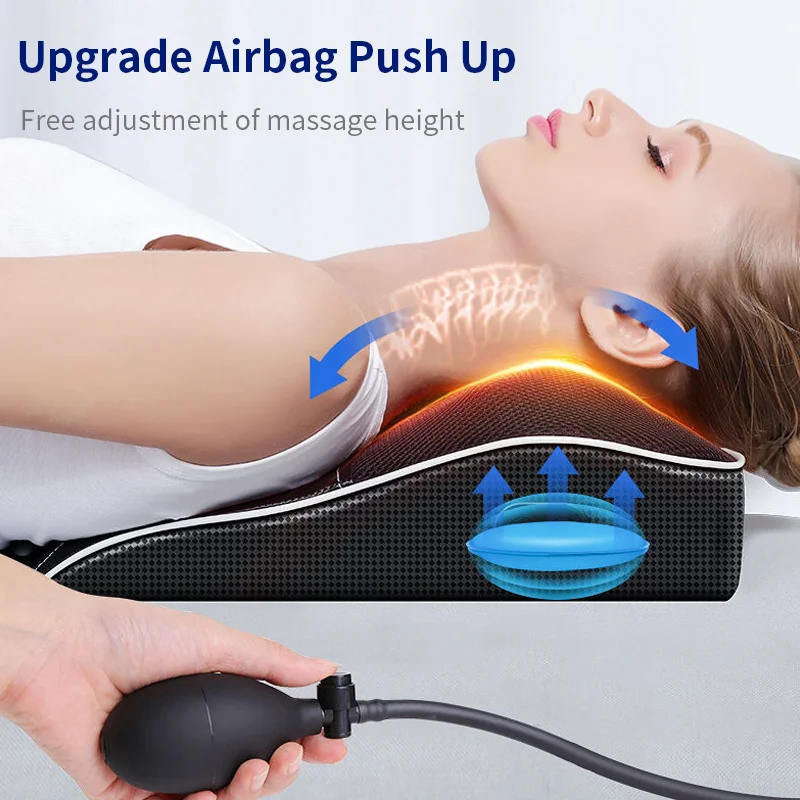 Jinkairui Electric Shiatsu Head Neck Cervical Ttraction Body Massager Car Back Pillow with Heating Vibrating Massage Device BestEbuys - The Best Daily Online Deals https://bestebuys.com/shop/jinkairui-electric-shiatsu-head-neck-cervical-ttraction-body-massager-car-back-pillow-with-heating-vibrating-massage-device-2/