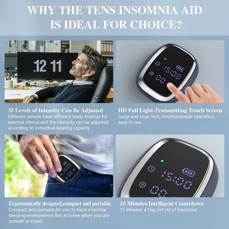 KTS Sleep Aid Device CES Stimulation Therapy 600mAh Hand-held Anxiety Depression Fast Sleep Instrument Sleeper Therapy Insomnia BestEbuys - The Best Daily Online Deals https://bestebuys.com/shop/kts-sleep-aid-device-ces-stimulation-therapy-600mah-hand-held-anxiety-depression-fast-sleep-instrument-sleeper-therapy-insomnia/