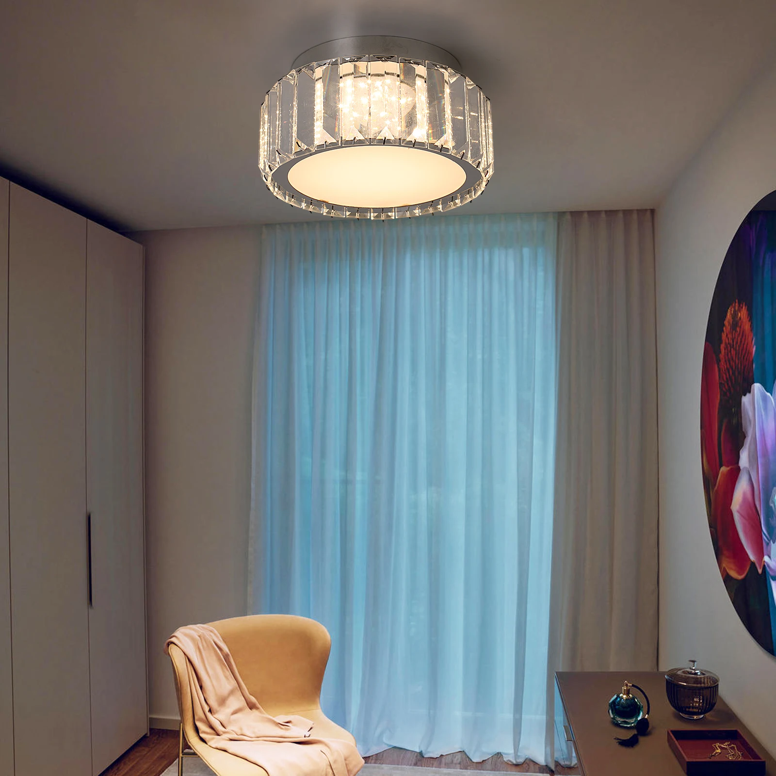 Modern Big Crystal Ceiling Lamp LED Light Circle Chandelier Lustre Indoor Bedroom RC Dimmable Fixtures Living Room Hotel Decor BestEbuys - The Best Daily Online Deals https://bestebuys.com/modern-big-crystal-ceiling-lamp-led-light-circle-chandelier-lustre-indoor-bedroom-rc-dimmable-fixtures-living-room-hotel-decor/