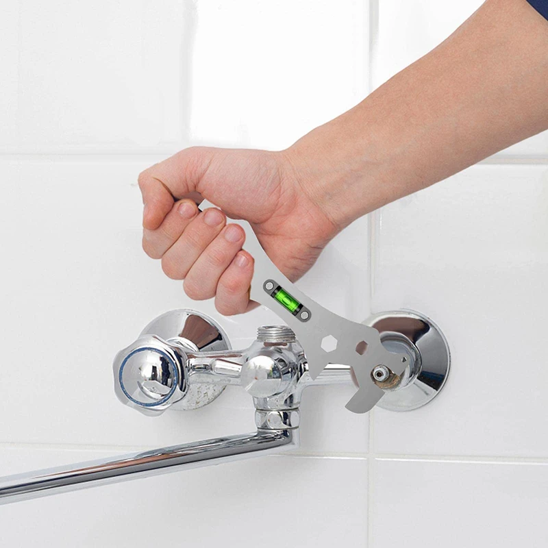 Multifunctional Wrench Bend Angle Leveling Wrench Shower Faucet Universal Repair Wrench Bathroom Installation and Maintenance BestEbuys - The Best Daily Online Deals https://bestebuys.com/shop/multifunctional-wrench-bend-angle-leveling-wrench-shower-faucet-universal-repair-wrench-bathroom-installation-and-maintenance/