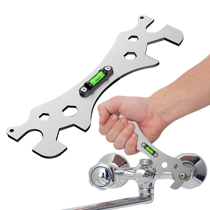 Multifunctional Wrench Bend Angle Leveling Wrench Shower Faucet Universal Repair Wrench Bathroom Installation and Maintenance BestEbuys - The Best Daily Online Deals https://bestebuys.com/shop/multifunctional-wrench-bend-angle-leveling-wrench-shower-faucet-universal-repair-wrench-bathroom-installation-and-maintenance/