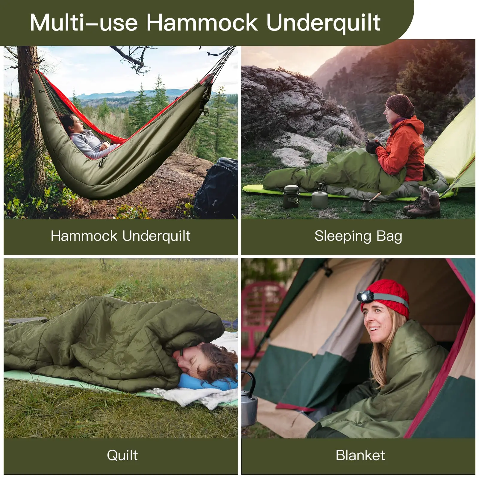 Night Cat Hammock Underquilts Sleeping Bag Single Insulated Under Blanket 4 Seasons Lightweight Soft Warm 5-20℃ 8×3.6ft BestEbuys - The Best Daily Online Deals https://bestebuys.com/shop/night-cat-hammock-underquilts-sleeping-bag-single-insulated-under-blanket-4-seasons-lightweight-soft-warm-5-20%e2%84%83-8x3-6ft/
