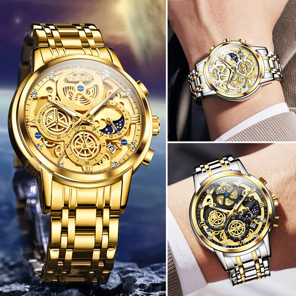OLEVS Men’s Watches Top Brand Luxury Original Waterproof Quartz Watch for Man Gold Skeleton Style 24 Hour Day Night New BestEbuys - The Best Daily Online Deals https://bestebuys.com/shop/olevs-mens-watches-top-brand-luxury-original-waterproof-quartz-watch-for-man-gold-skeleton-style-24-hour-day-night-new/
