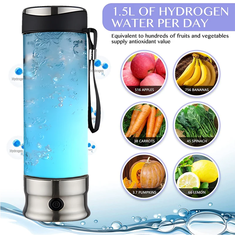 ORP Hydrogen Bottle Electric Water Filter Hydrogen Water Generator Water Bottle Ionizer Maker Hydrogen-Rich Water Antioxidants BestEbuys - The Best Daily Online Deals https://bestebuys.com/shop/orp-hydrogen-bottle-electric-water-filter-hydrogen-water-generator-water-bottle-ionizer-maker-hydrogen-rich-water-antioxidants/