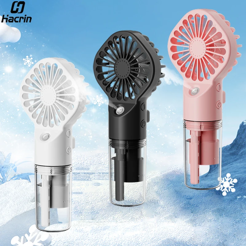 Portable Humidifier Fan Handheld Mist Fan Portable USB Mini Handheld Fan with Water Humidifier Rechargeable Mini USB Hand Fans BestEbuys - The Best Daily Online Deals https://bestebuys.com/?post_type=product&p=97470