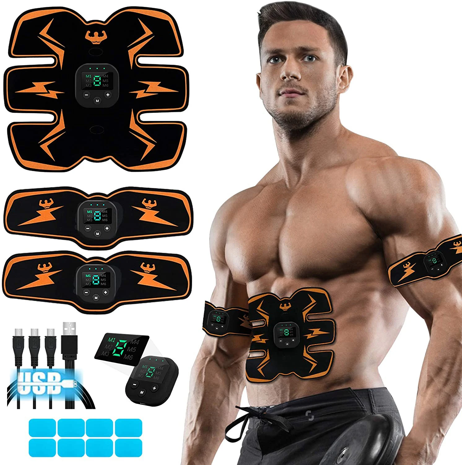 Smart EMS Wireless Muscle Stimulator Fitness Trainer Abdominal Training Electric Weight Loss Stickers Body Slimming Massager BestEbuys - The Best Daily Online Deals https://bestebuys.com/shop/smart-ems-wireless-muscle-stimulator-fitness-trainer-abdominal-training-electric-weight-loss-stickers-body-slimming-massager/