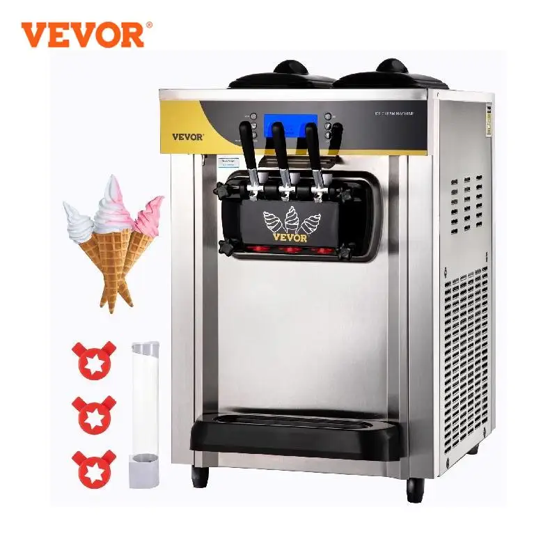 VEVOR 22-30 L/H Soft Ice Cream Machines Commercial Tricolor Desktop Sweet Cone Freezing Equipment Vending Machine BestEbuys - The Best Daily Online Deals https://bestebuys.com/shop/vevor-22-30-l-h-soft-ice-cream-machines-commercial-tricolor-desktop-sweet-cone-freezing-equipment-vending-machine/