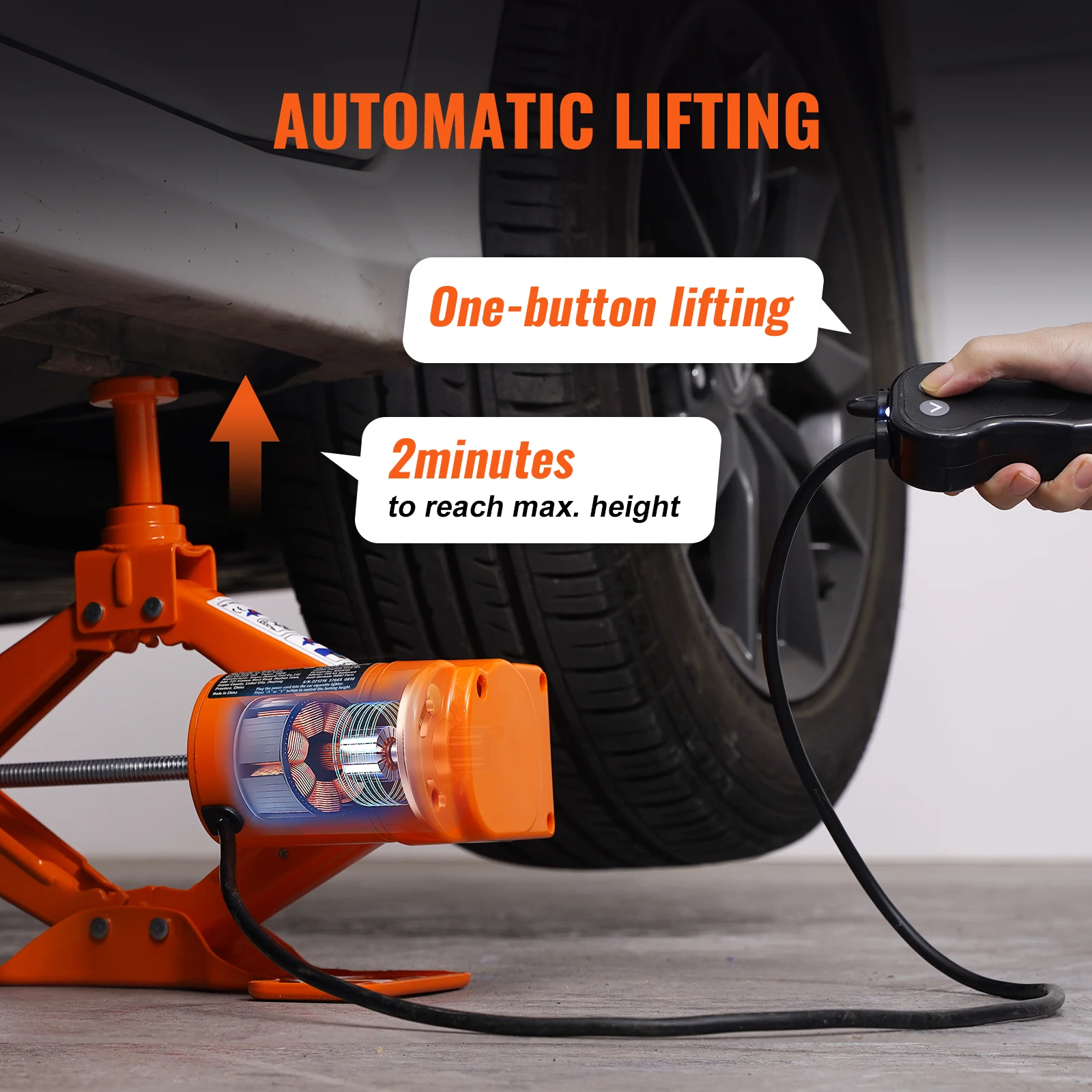 VEVOR Electric Car Jack 3 Tons/6600 lbs 12V Electric Scissor Jack Portable Car Jack for SUV Truck Sedan Tire Change Replacement BestEbuys - The Best Daily Online Deals https://bestebuys.com/shop/vevor-electric-car-jack-3-tons-6600-lbs-12v-electric-scissor-jack-portable-car-jack-for-suv-truck-sedan-tire-change-replacement/