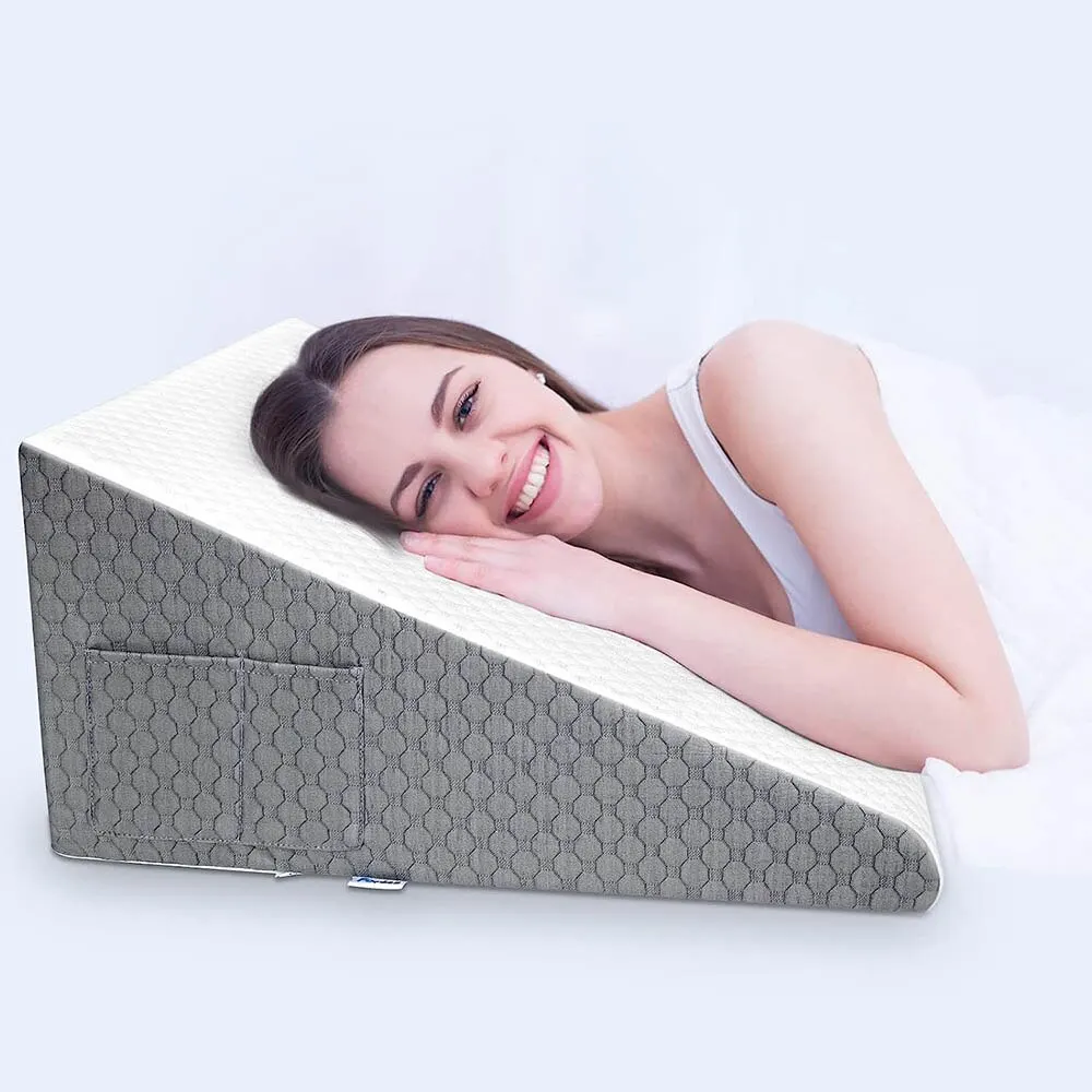 Wedge Pillow for Sleeping Acid Reflux After Surgery Triangle Elevated Pillow for Bedside Dormitory Office Air Layer Foam BestEbuys - The Best Daily Online Deals https://bestebuys.com/shop/wedge-pillow-for-sleeping-acid-reflux-after-surgery-triangle-elevated-pillow-for-bedside-dormitory-office-air-layer-foam/