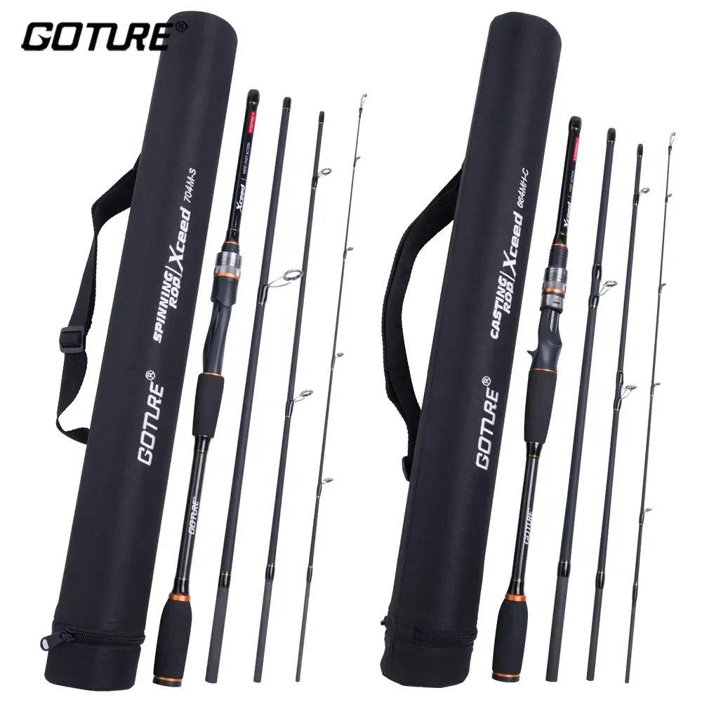 Goture Xceed 4 Setions Travel Fishing Rod With Fuji Guide Ring Carbon Fiber 1.98-3.6M Spinning Casting Lure Rod For Carp Fishing BestEbuys - The Best Daily Online Deals https://bestebuys.com/shop/goture-xceed-4-setions-travel-fishing-rod-with-fuji-guide-ring-carbon-fiber-1-98-3-6m-spinning-casting-lure-rod-for-carp-fishing/