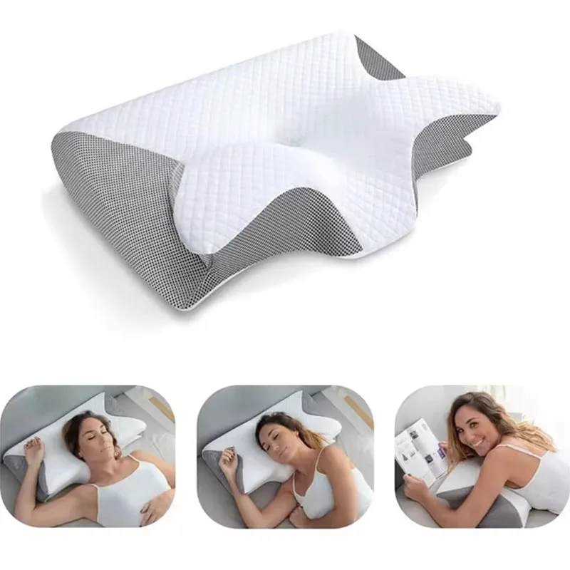 1pc Memory Foam Cervical Pillow, 2 in 1 Ergonomic Contour Orthopedic Pillow for Neck Pain, Contoured Support Pillows,Neck Pillow BestEbuys - The Best Daily Online Deals https://bestebuys.com/shop/1pc-memory-foam-cervical-pillow-2-in-1-ergonomic-contour-orthopedic-pillow-for-neck-pain-contoured-support-pillowsneck-pillow-2/
