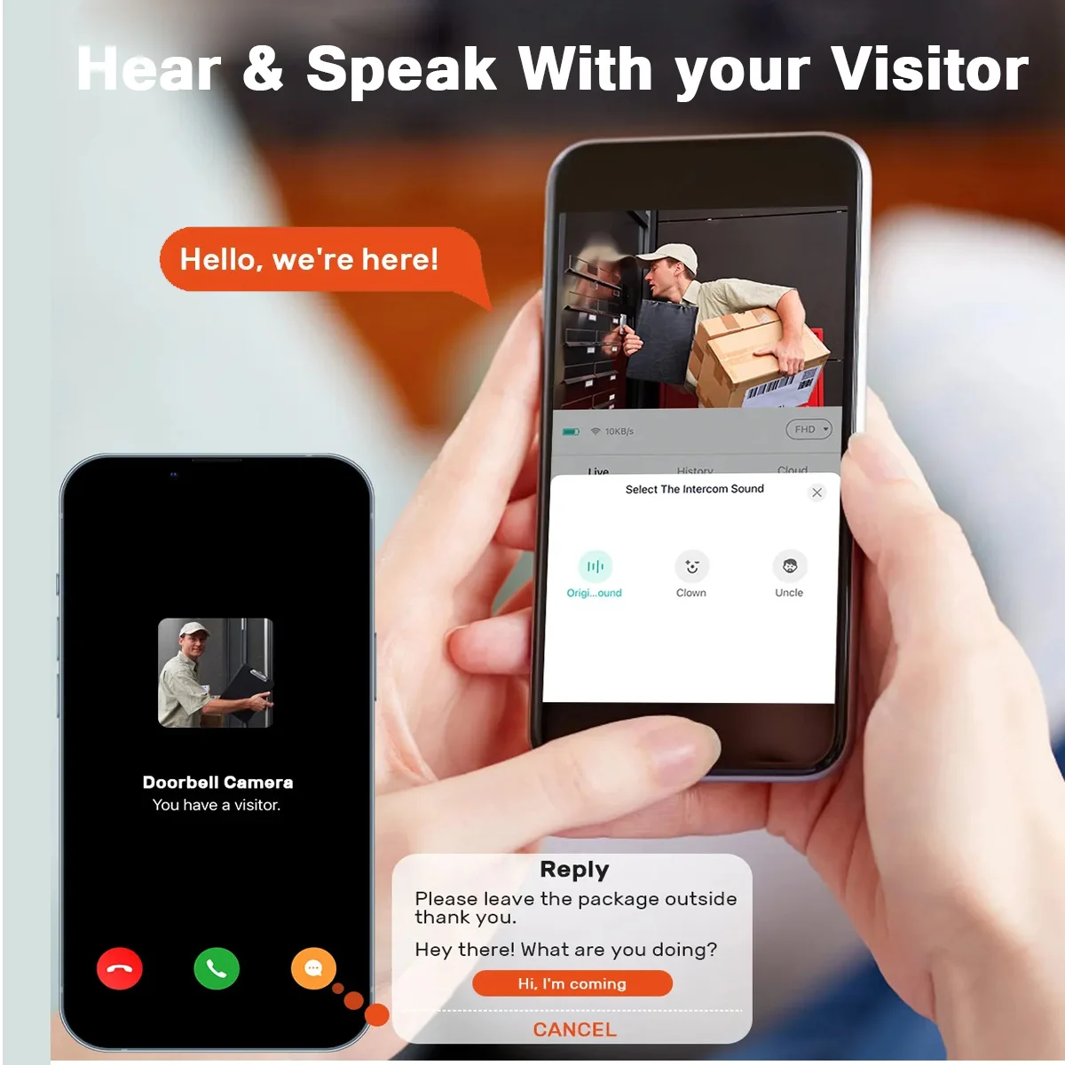 tuya Wireless smart video doorbell, 2.4G WiFi home security camera, 2-way audio, night vision, battery, secure home monitoring BestEbuys - The Best Daily Online Deals https://bestebuys.com/shop/tuya-wireless-smart-video-doorbell-2-4g-wifi-home-security-camera-2-way-audio-night-vision-battery-secure-home-monitoring/