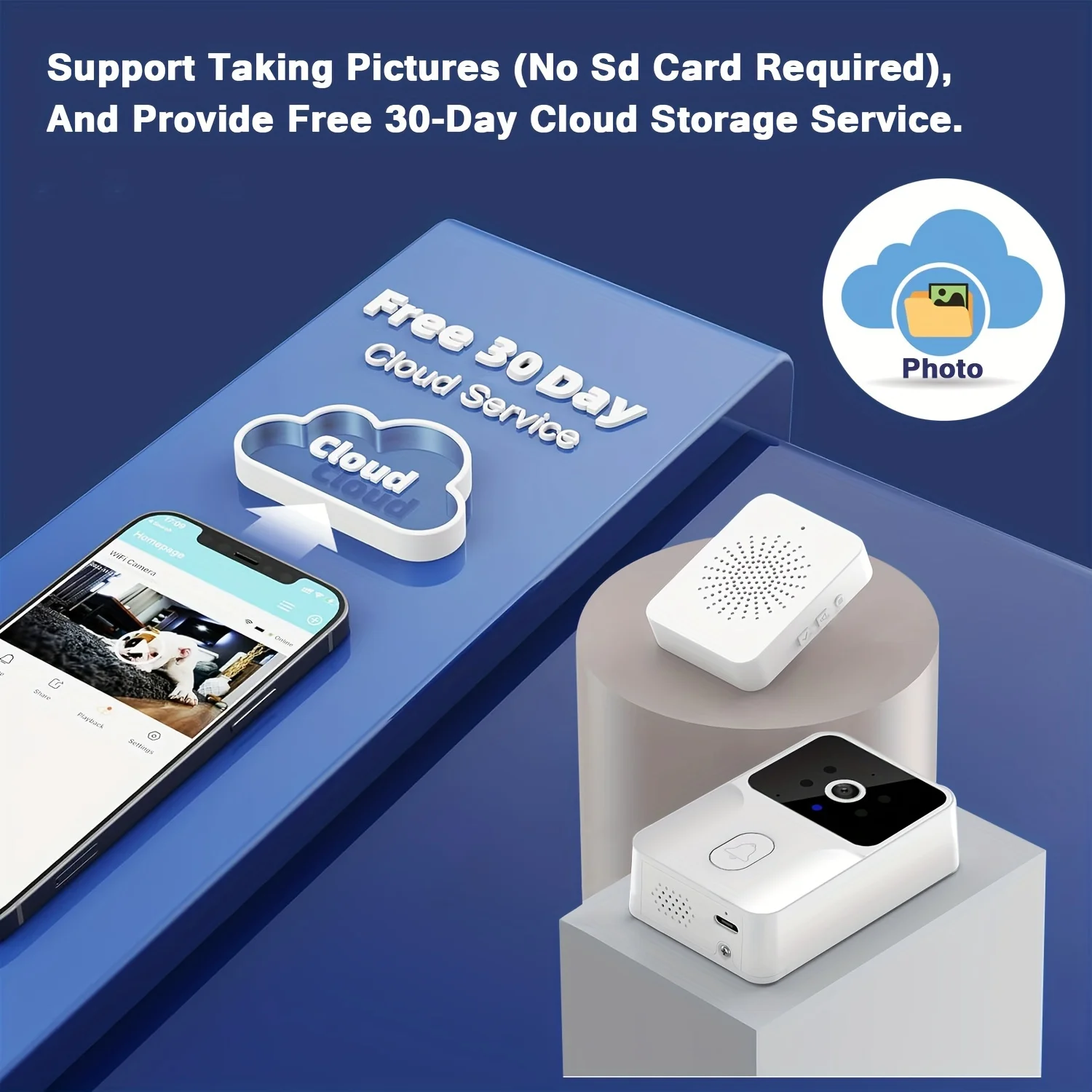 tuya Wireless smart video doorbell, 2.4G WiFi home security camera, 2-way audio, night vision, battery, secure home monitoring BestEbuys - The Best Daily Online Deals https://bestebuys.com/shop/tuya-wireless-smart-video-doorbell-2-4g-wifi-home-security-camera-2-way-audio-night-vision-battery-secure-home-monitoring/