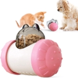 Hot New Clearance Deal! Cat Toys Interactive Dog Toys Treat Dispensing Dog Toys Cat Feeder Toy Dog Enrichment Toys Dog Treat Ball For Large Medium Small Dogs $18.46
