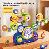 Hot New Clearance Deal! Children’s Electric Building Blocks Variable Gear Rotating Assembly Puzzle Toy $27.96