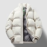 Hot New Clearance Deal! Cotton-padded Coat Men’s Coat Thickened Couple Loose Cotton Jacket $25.66