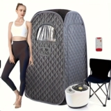 Hot New Clearance Deal! Foldable Home Mobile Sauna For Full-Body Steam Therapy $209.59