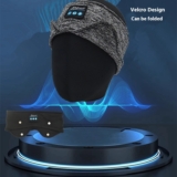 Hot New Clearance Deal! Headscarf Eye Mask Dual-use Music Headset Bluetooth Hair Band Sleeping $13.55